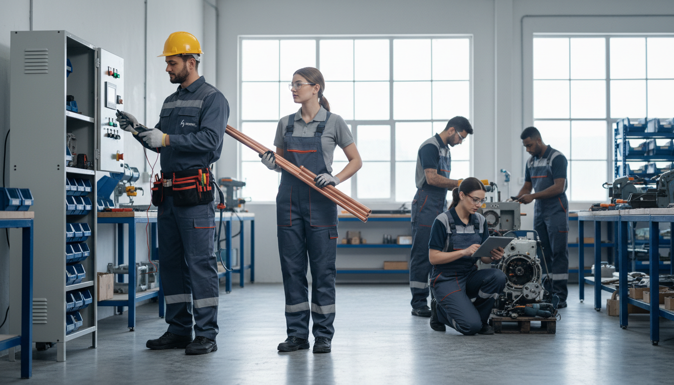 Professional service workers